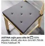 IKEA Justina cojin para silla oferta