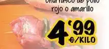Cash Fresh Rojo o amarillo oferta