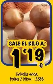 Cash Fresh Cebolla seca oferta
