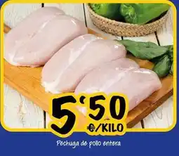 Cash Fresh Pechuga de pollo entera oferta