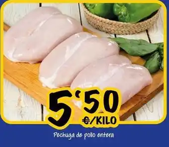 Cash Fresh Pechuga de pollo entera oferta