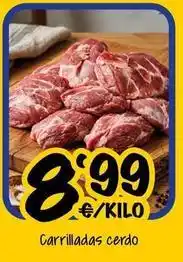 Cash Fresh Carrilladas cerdo oferta