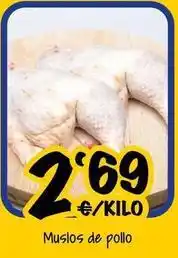 Cash Fresh Muslos de pollo oferta