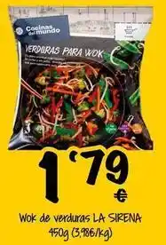 Cash Fresh La sirena - wok de verduras oferta