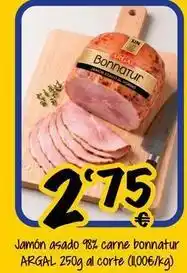 Cash Fresh Argal - jamon asado carne bonnatur oferta