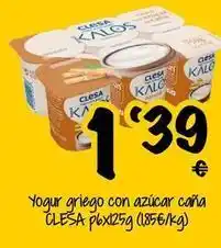 Cash Fresh Clesa - yogur griego con azucar cana oferta