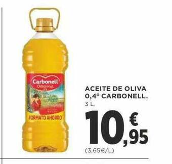 Supercor Aceite De Oliva 0.4° Carbonell oferta