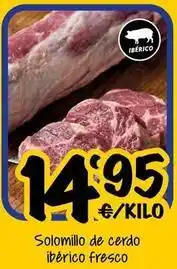 Cash Fresh Solomillo de cerdo ibérico fresco oferta