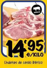 Cash Fresh Chuletas de cerdo ibérico oferta