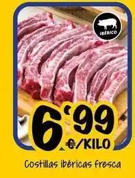 Cash Fresh Costillas ibéricas fresca oferta