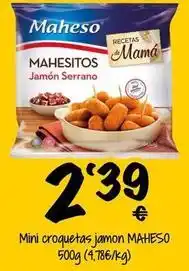 Cash Fresh Maheso - mini croquetas jamon oferta