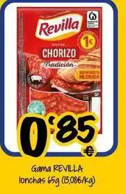 Cash Fresh Revilla - gama lonchas oferta