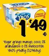 Cash Fresh Yaos - yogur griego mango oferta