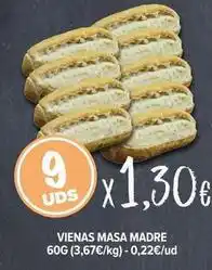Cash Fresh Vienas masa madre oferta