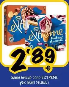 Cash Fresh Extreme - gama helado cono oferta