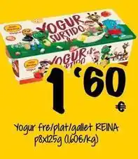 Cash Fresh Postres reina - yogur fre/plat/gallet oferta