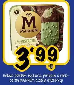 Cash Fresh Magnum - helado bombon euphoria, pistacho o melo- coton oferta