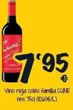 Cash Fresh Cune - vino rioja colec familia oferta