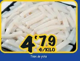 Cash Fresh Tiras de pota oferta