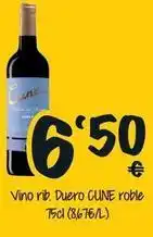 Cash Fresh Cune - vino rib. duero roble oferta