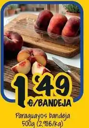 Cash Fresh Paraguayos bandeja oferta