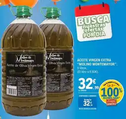 E.Leclerc Molino montemayor - aceite virgen extra oferta