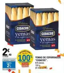 E.Leclerc Cidacos - yemas de esparragos oferta