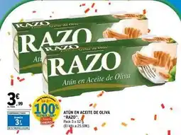 E.Leclerc Razo - atún en aceite de oliva oferta