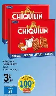 E.Leclerc Chiquilín - galletas oferta