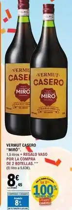 E.Leclerc Miró - vermut casero oferta