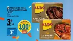 E.Leclerc Albo - calamar en su tinta o en salsa americana oferta