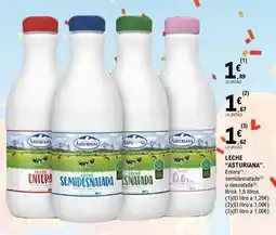 E.Leclerc Asturiana - leche oferta