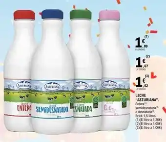 E.Leclerc Asturiana - leche oferta
