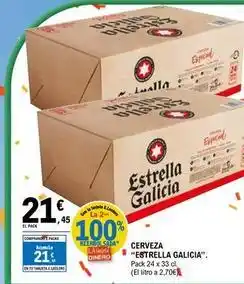 E.Leclerc Estrella galicia - cerveza oferta