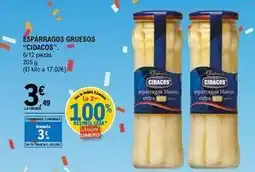 E.Leclerc Cidacos - esparragos gruesos oferta