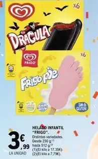 E.Leclerc Frigo - helado infantil oferta