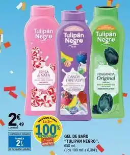 E.Leclerc Tulipán negro - gel de bano oferta