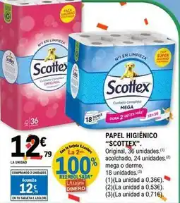 E.Leclerc Scottex - papel higiénico oferta
