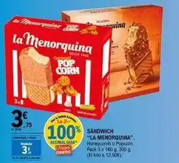 E.Leclerc La menorquina - sandwich oferta