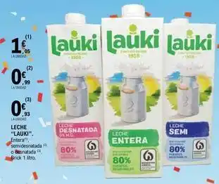 E.Leclerc Lauki - leche oferta