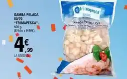 E.Leclerc Frimapesca - gamba pelada 50/70 oferta