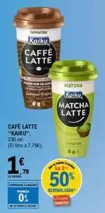 E.Leclerc Kaiku - cafe latte oferta
