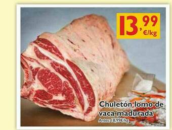 Supermercados La Despensa Chuletón Lomo De Vaca Madurada oferta