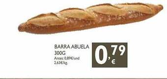 Supermercados La Despensa Barra Abuela oferta