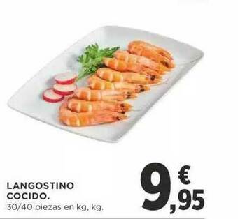Supercor Langostino Cocido oferta