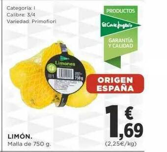 Supercor Limón oferta