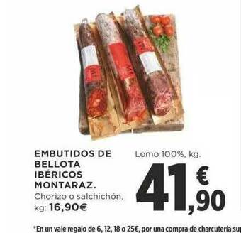 Supercor Embutidos De Bellota Ibéricos Montaraz oferta