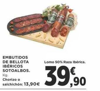 Supercor Embutidos De Bellota Ibéricos Sotoalbos oferta