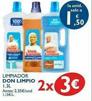 Supermercados La Despensa Limpiador Don Limpio oferta
