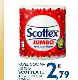 Supermercados La Despensa Papel Cocina Jumbo Scottex oferta